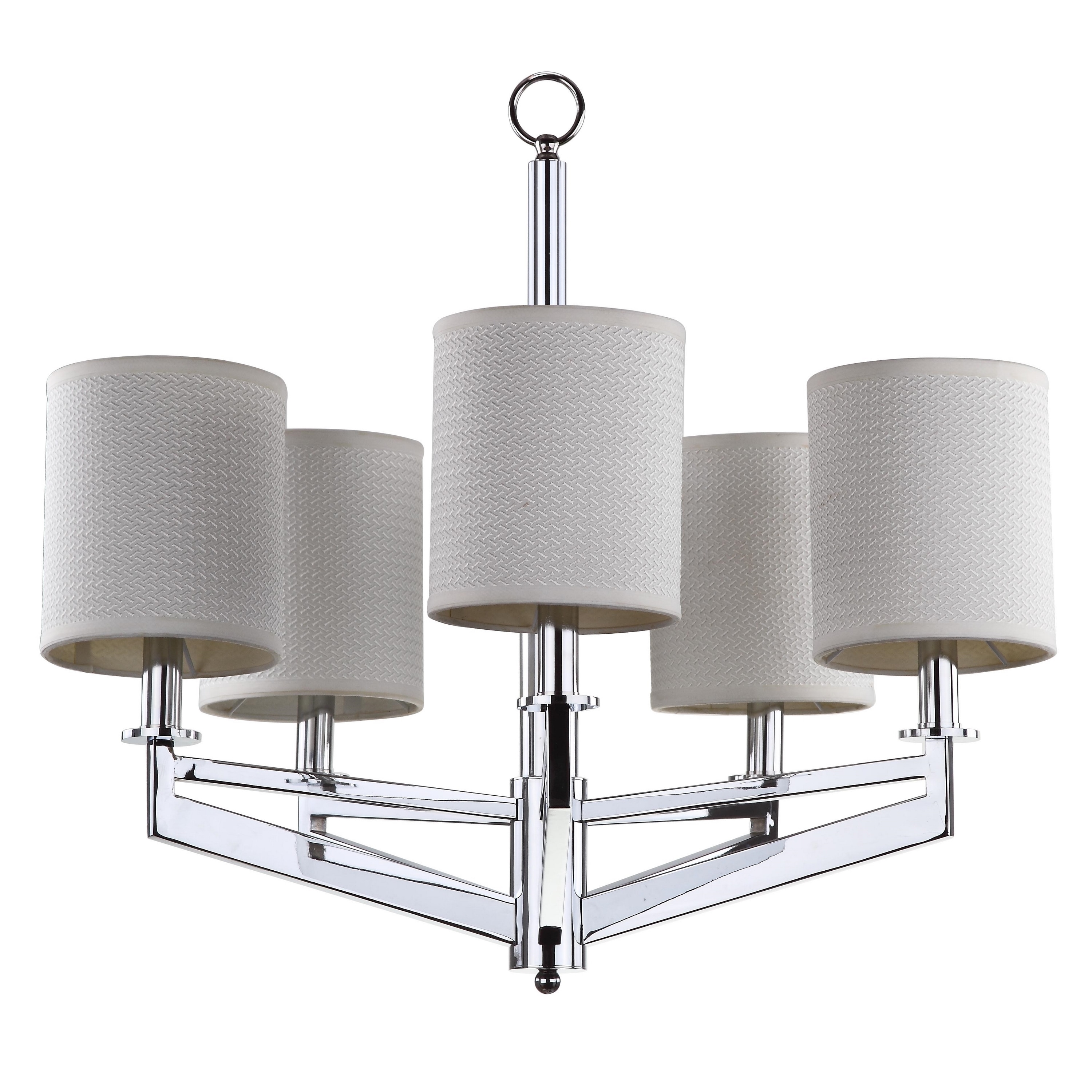 Safavieh Lighting Axis Adjustable 5-light Axis Chrome Chandelier (LIT4213A) - Chandeliers For Bedrooms by Overstock.com