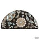 preview thumbnail 66 of 75, Lily Hand-tufted Transitional Floral Pattern Wool Area Rug 2' x 4' Hearth - Black - Runner/Rectangle