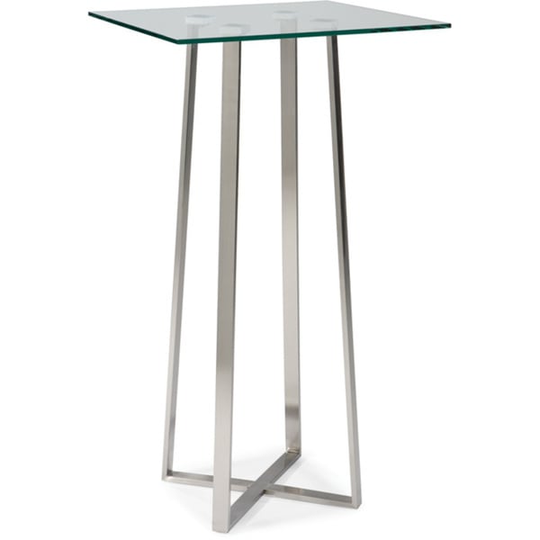 Aurelle Home Martin Glass Bar Table   16702841   Shopping