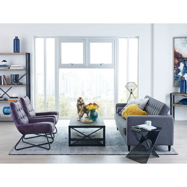 Aurelle Home Scandinavian Mid Century Modern Sofa