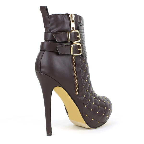 platform stiletto booties