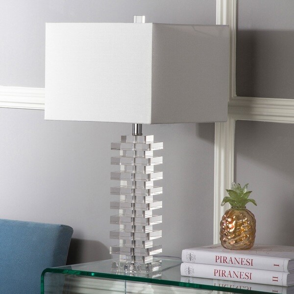 Safavieh Lighting 26.5-inch Swift Clear Table Lamp