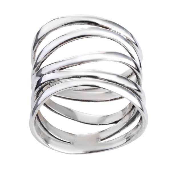 Popular Ring Design: 25 Unique Silver Coil Ring
