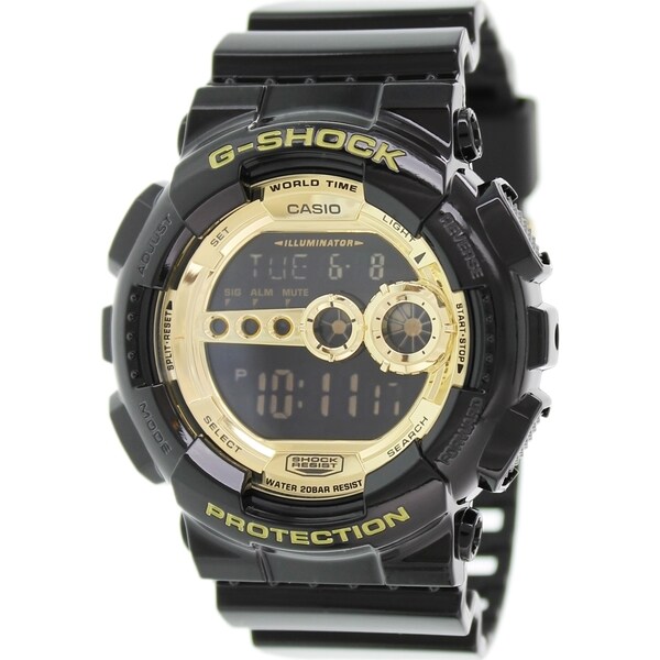 casio g shock gold dial