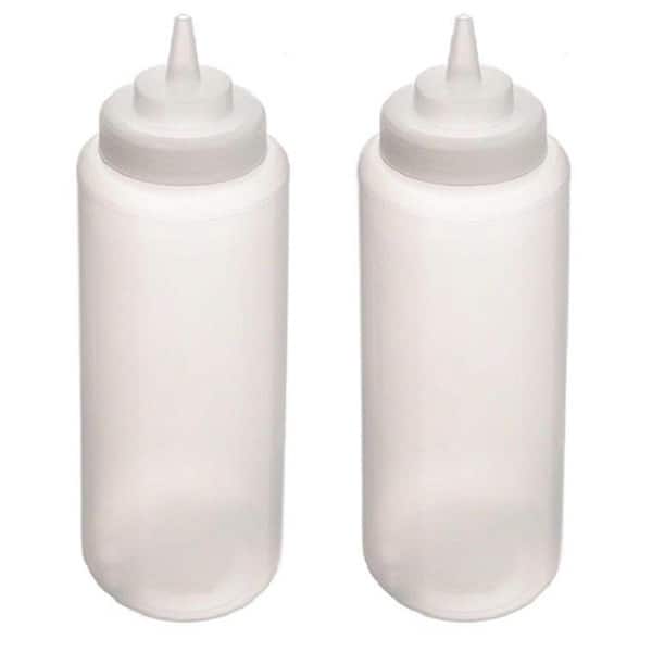 Ondiomn Condiment Squeeze Bottle Wide Mouth, 2 Pack 550ml Empty Reusable  Squeeze Bottles for Honey,B…See more Ondiomn Condiment Squeeze Bottle Wide
