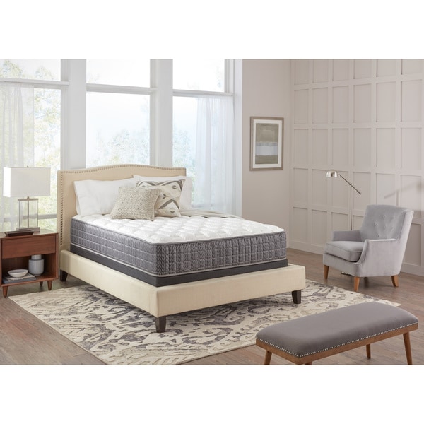 Spring Air Backsupporter Sadie Firm Queen-size Mattress Set - White