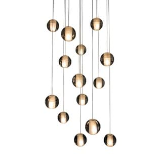 hanging glass bubble chandelier