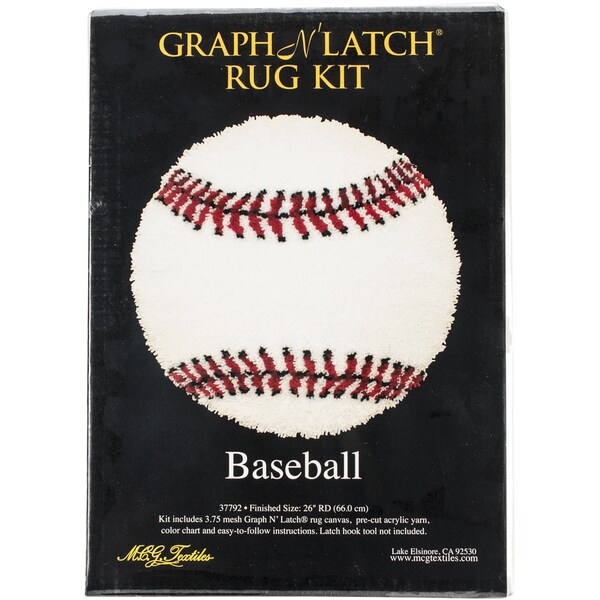 baseball latch hook kit