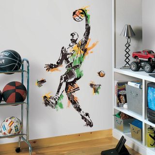 Men's Basketball Champion Peel and Stick GiantWall Decals