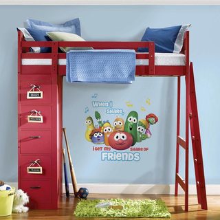 Veggie Tales Peel and Stick Giant Wall Decals