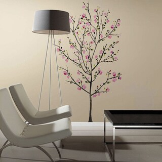 Pink Blossom Tree Peel and Stick Giant Wall Decals