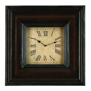 Rectangular Shape Wood Clock - Bed Bath & Beyond - 9528190
