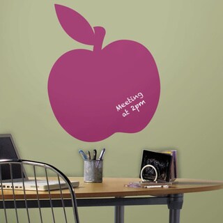 Chalk Apple Peel & Stick Giant Wall Decals
