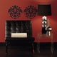 preview thumbnail 1 of 0, Damask (Black) Peel & Stick Wall Decals