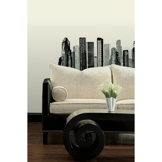 RoomMates Cityscape Peel & Stick Giant Wall Decal