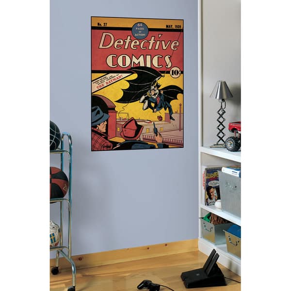 slide 1 of 2, Comic Book Cover - Batman Issue 1 Peel & Stick Comic Cover