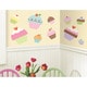 preview thumbnail 1 of 0, Happi Cupcake Peel & Stick Giant Wall Decals
