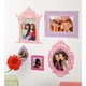 preview thumbnail 1 of 0, Pink & Purple Frames Peel & Stick Giant Wall Decals
