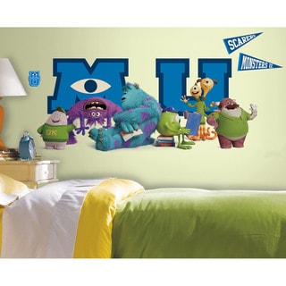 Monsters University Giant Character Collage Peel & Stick Wall Decals