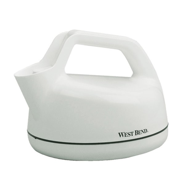 West Bend 1 quart Electric Tea Kettle White  ™ Shopping