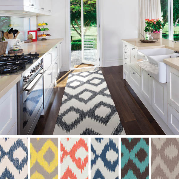 Flatweave Cleveland Wool Runner Rug (2'6 x 8')