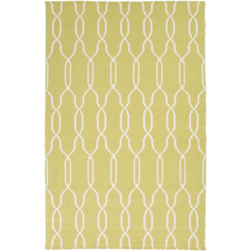 Hand Woven Thelma Wool Geometric Area Rug