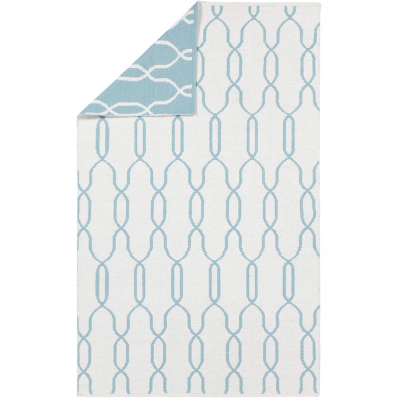 Hand Woven Thelma Wool Geometric Area Rug