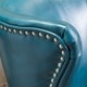preview thumbnail 6 of 14, Canterburry High Back Bonded Leather Wing Chair by Christopher Knight Home
