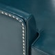 preview thumbnail 4 of 14, Canterburry High Back Bonded Leather Wing Chair by Christopher Knight Home