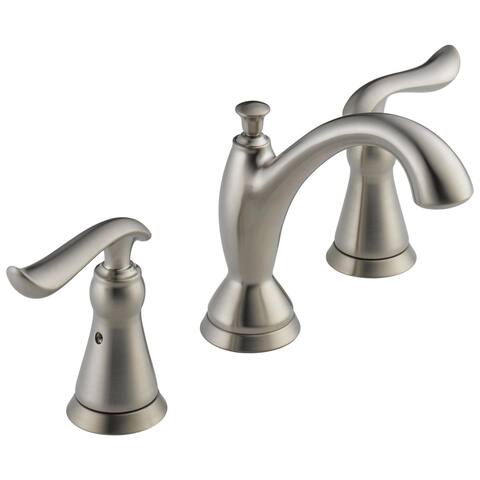 Delta Linden Two Handle Widespread Lavatory Faucet 3594-SSMPU-DST Stainless