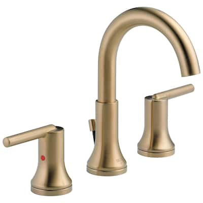 Delta Trinsic Two Handle Widespread Lavatory Faucet 3559-CZMPU-DST Champagne Bronze