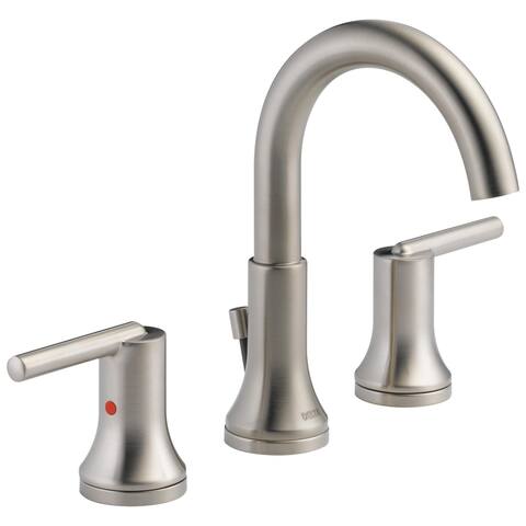Delta Trinsic Two Handle Widespread Bathroom Faucet 3559-SSMPU-DST Stainless