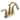 Delta Two Handle Centerset Lavatory Faucet - Metal Pop-Up in Champagne Bronze