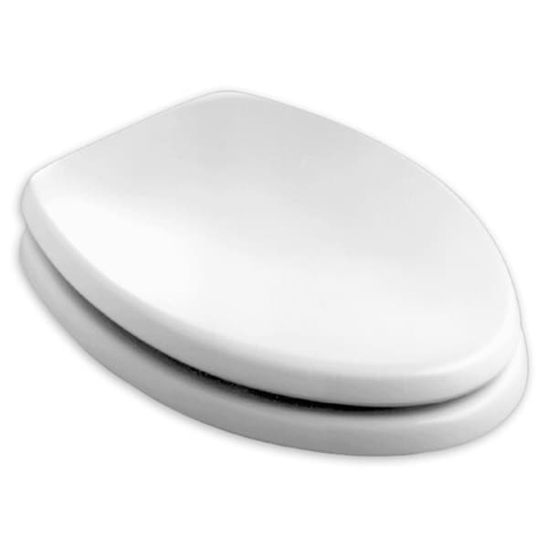 American Standard Champion Elongated White Wood Toilet Seat Free