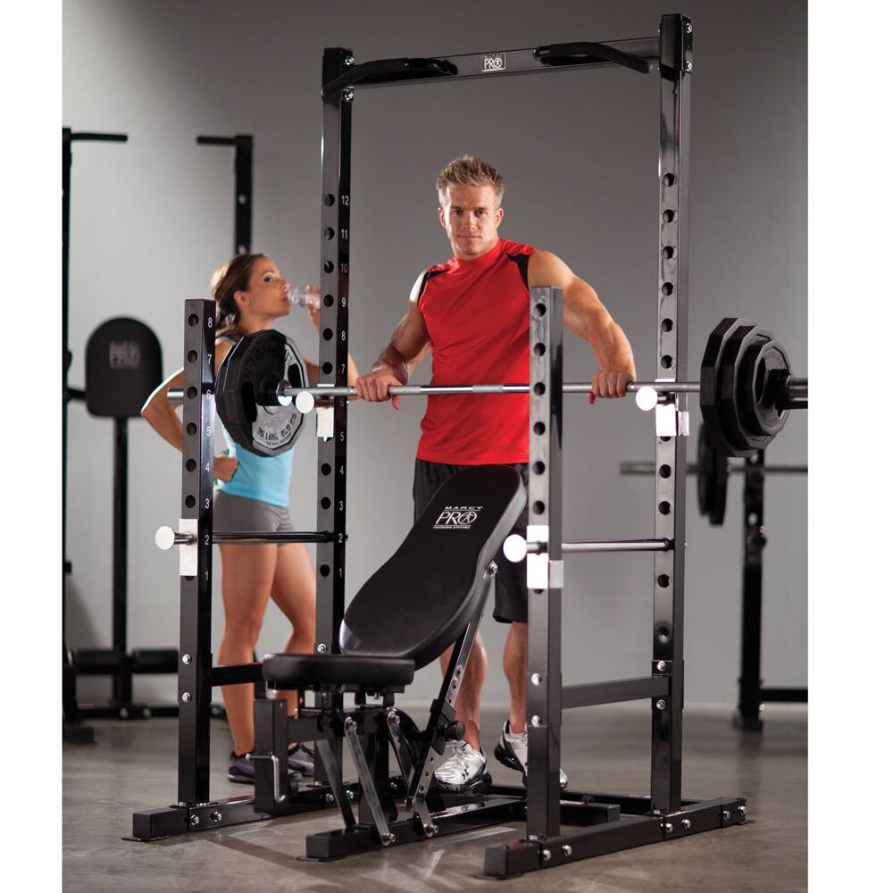 Marcy Power Rack - Black/Chrome