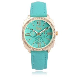 Geneva Platinum Women's Rhinestone University of Florida Watch ...