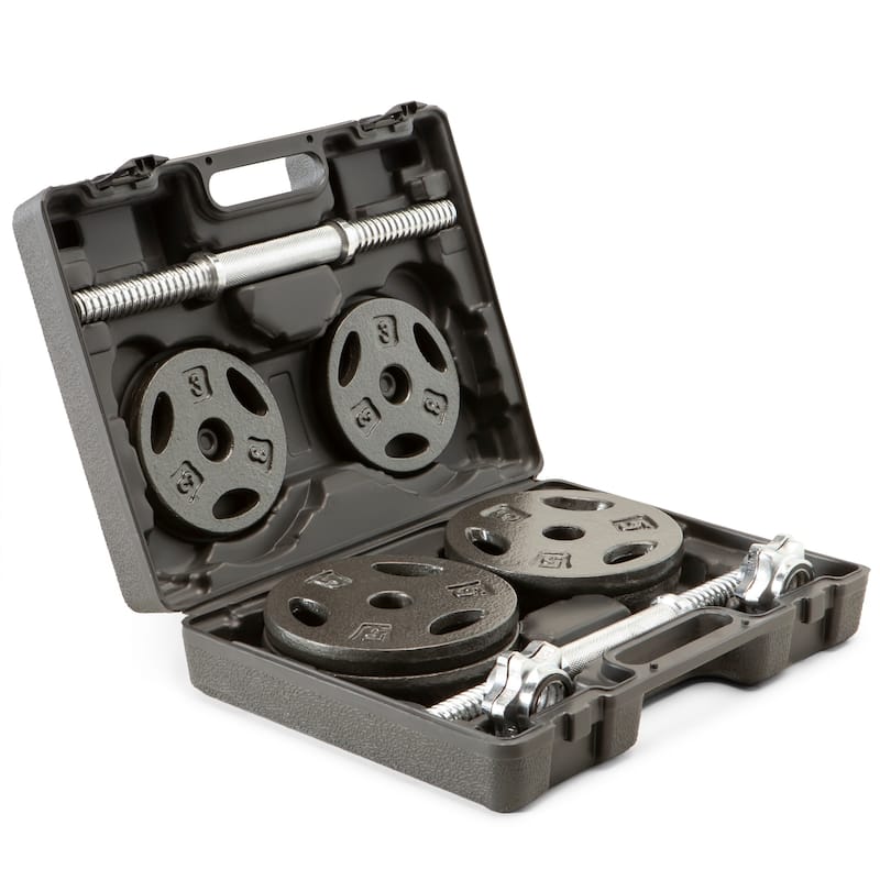 Marcy 40-pound Adjustable Dumbbell Set