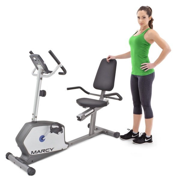 Marcy regenerating magnetic upright home online cardio fitness exercise stationary bike