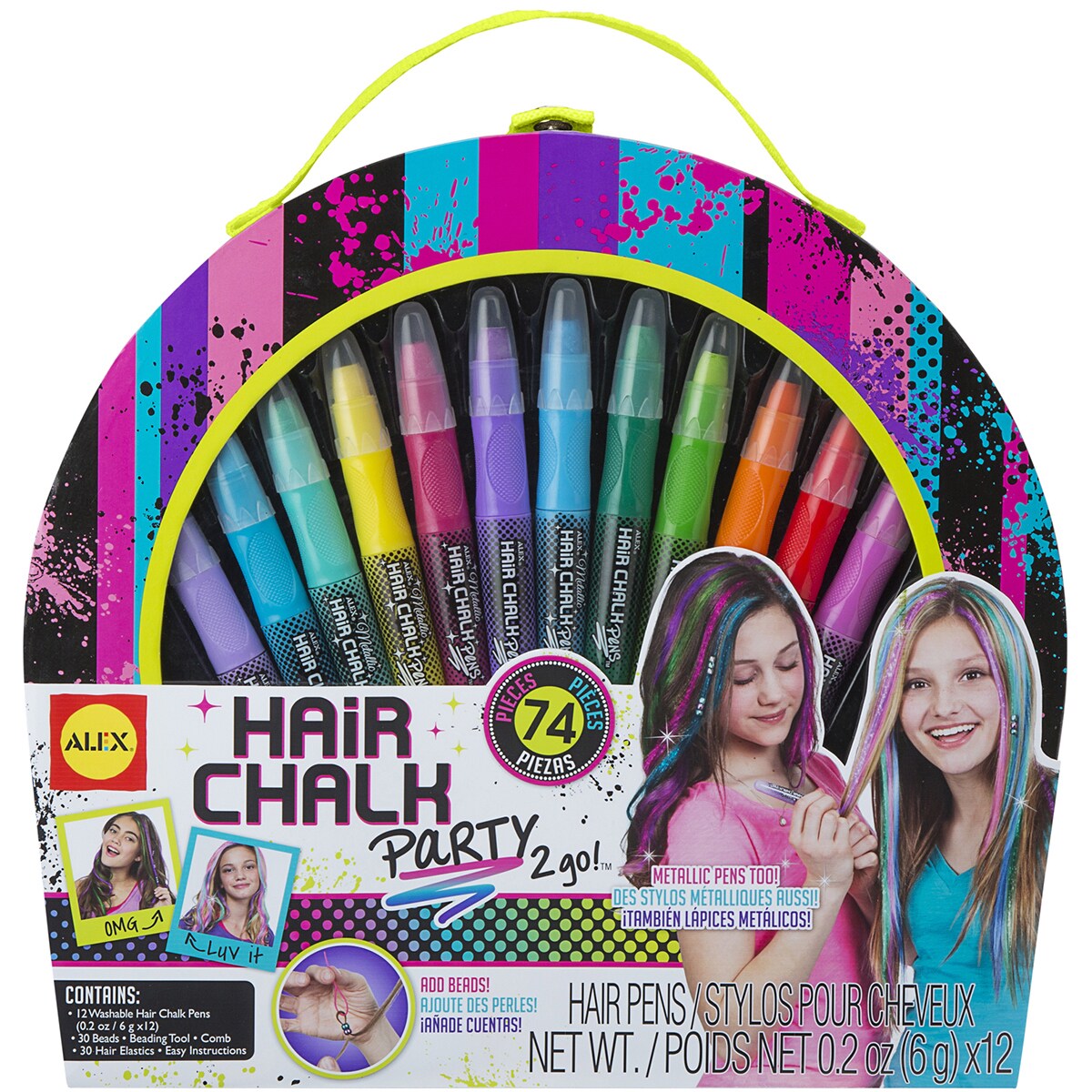 Shop Hair Chalk Party 2 Go Kit Free Shipping On Orders Over 45