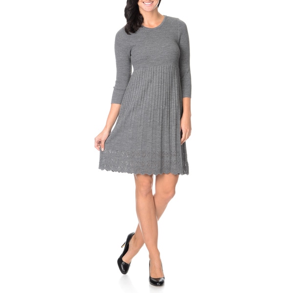 lennie for nina leonard sweater dress