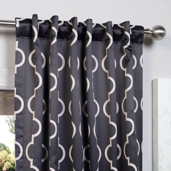Shop Exclusive Fabrics Seville 63 Inch Blackout Curtain Panel
