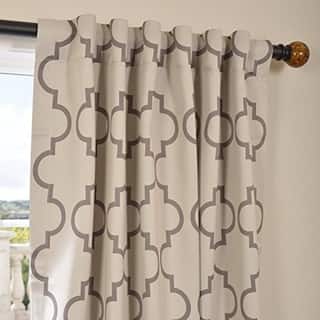 Shop Exclusive Fabrics Seville 63 Inch Blackout Curtain Panel