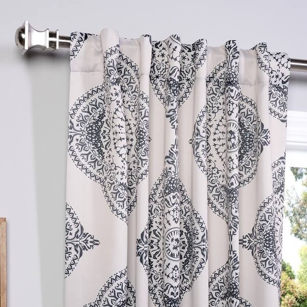 Shop Exclusive Fabrics Henna 63 Inch Blackout Curtain Panel Pair