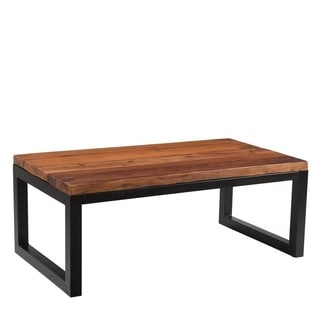 handmade reclaimed wood and metal coffee table (india) - free handmade reclaimed wood and metal coffee table (india) - free