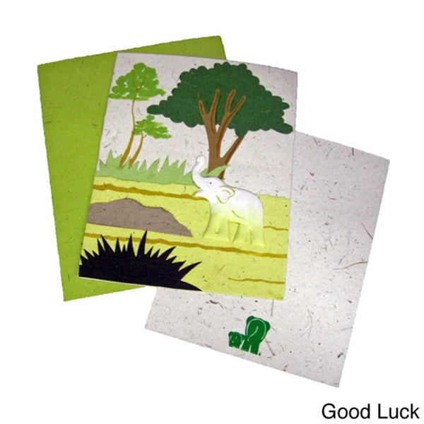 Mr. Ellie Pooh Hand crafted Designer Card (Sri Lanka)  
