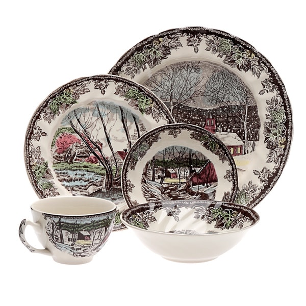 Shop Johnson Brothers Friendly Village 20piece Dinnerware Set Free