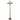 63-inch Shell with Jewels Floor Lamp