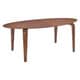 preview thumbnail 2 of 4, Virginia Key Walnut Finish Dining Table