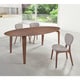 preview thumbnail 6 of 4, Virginia Key Walnut Finish Dining Table