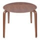 preview thumbnail 3 of 4, Virginia Key Walnut Finish Dining Table